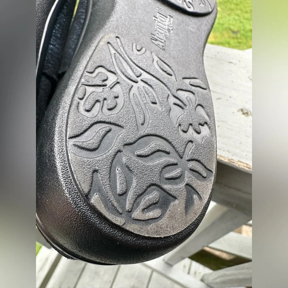 ALEGRIA PG Lite Lauryn Blue Metallic Leather Comfort Clogs Women's 41 10.5/11 - Picture 15 of 15